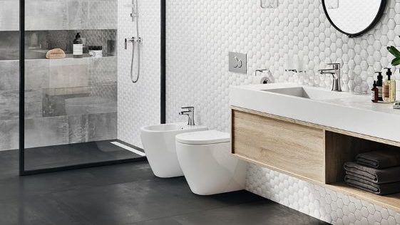 Dizajnová kúpeľňa s bidetom