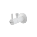 Alcaplast Ventil rohový s filtrom 1/2″×3/8″, guľatý, biela ARV001B