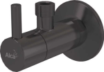 Alcaplast Ventil rohový s filtrom 1/2″×3/8″, GUN METAL-kartáčovaný mat ARV001-GM-B